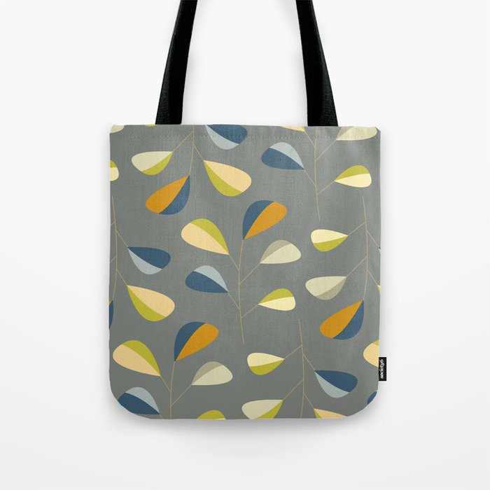 dark grey tote bag