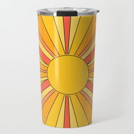 Sun rays Travel Mug