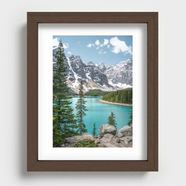 Moraine Lake - Banff National Park Recessed Framed Print