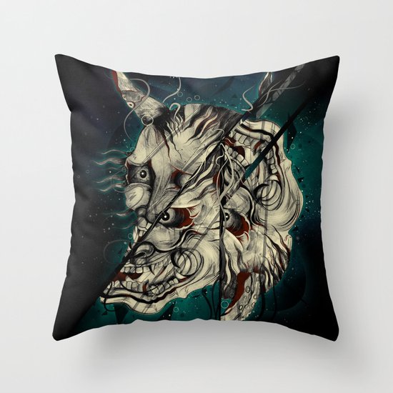 The Hanyas Throw Pillow