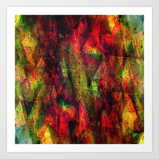 BURN Art Print