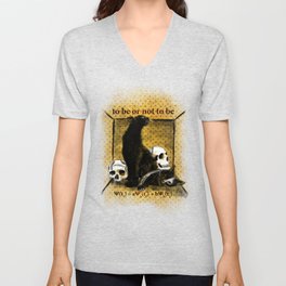Schrödinger's Hamlet V Neck T Shirt