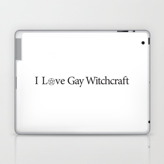 Gay Witchcraft Laptop & iPad Skin