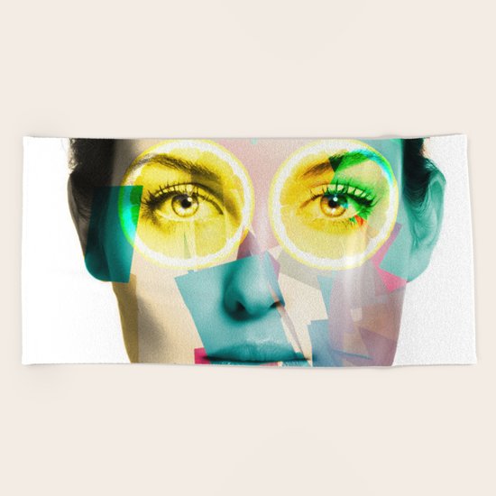 Woman Beach Towel
