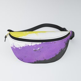 Splatter YOUR Colors - Nonbinary Pride Fanny Pack