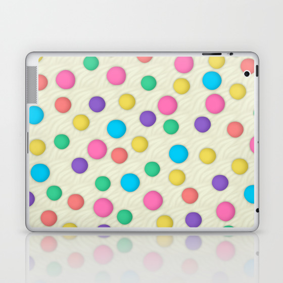 Polka Dots Wallpaper Background Laptop Ipad Skin By Tees2go Society6 Download, share and comment wallpapers you like.