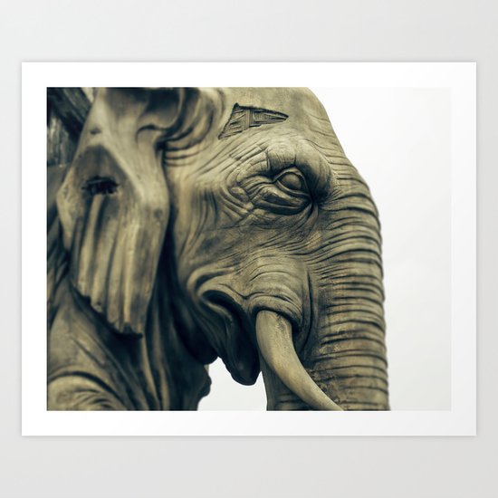 L'éléphant de la Bastille Art Print