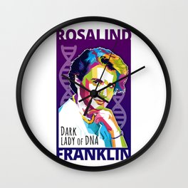 Rosalind Franklin Wall Clock