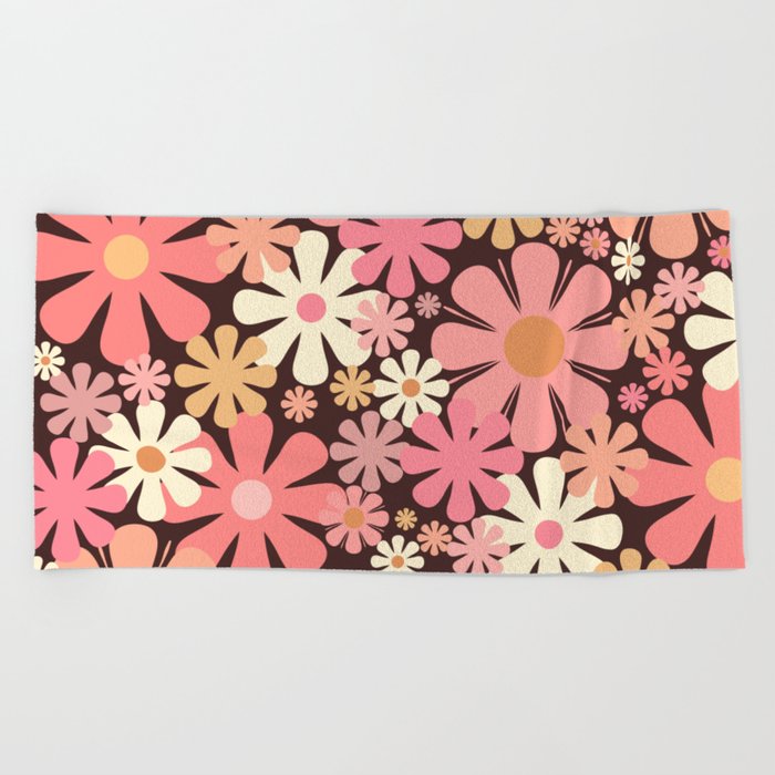 Pink and brown shop towels