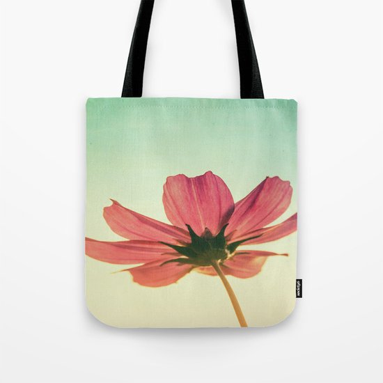 Vintage Airy Cosmos Tote Bag