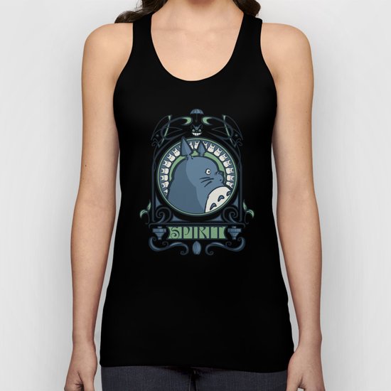 Forest Spirit Nouveau Unisex Tank Top