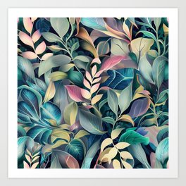 Tropical Botanical #3 Art Print