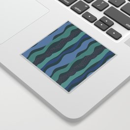 Waves Sticker