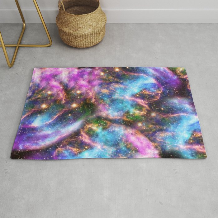 Galaxy Black Hole Rug