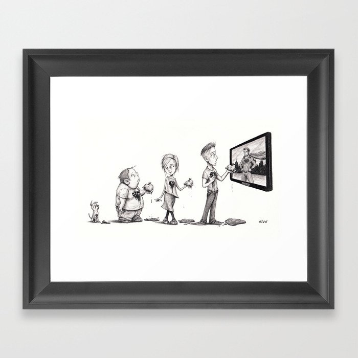 The Can't Haves Framed Art Print