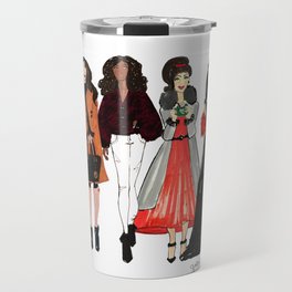 Glam Girls, Pinales Illustrated Travel Mug