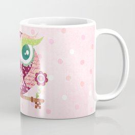 Spring Blossom Owl Coffee Mug