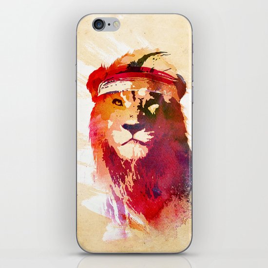 Gym Lion iPhone & iPod Skin