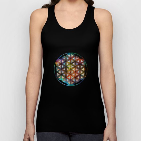 The Flower of Life Symbol Unisex Tank Top