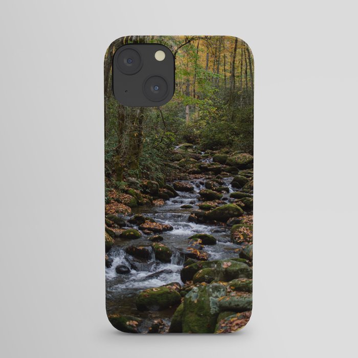 Flowing Creek Great Smoky Mountains iPhone Case
