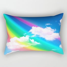 Wonderful Rainbow Rectangular Pillow