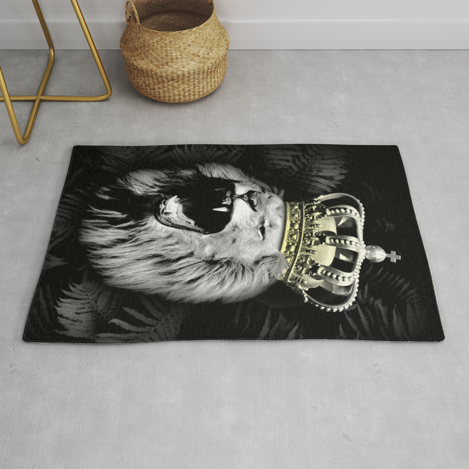 King Of The Jungle Rug By Crearte Society6 King Of The Jungle Rug By Crearte