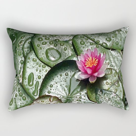 Lily Pads Rectangular Pillow
