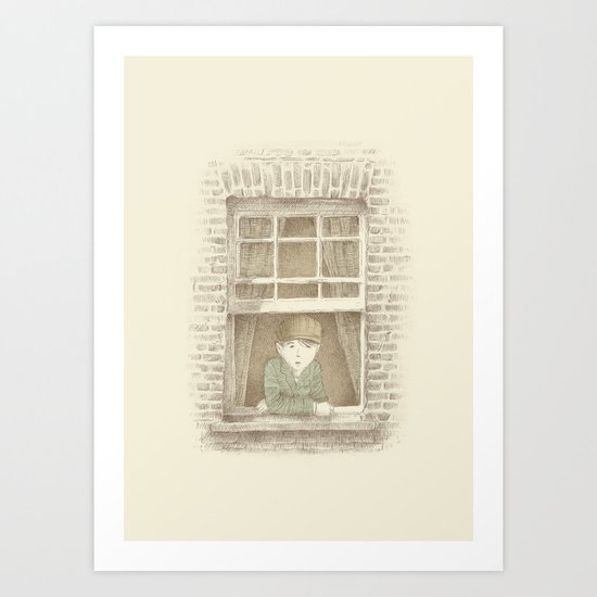The Night Gardener - William Art Print