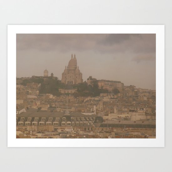 Sacre Coeur Art Print