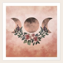 Moon Phases Art Prints For Any Decor Style Society6