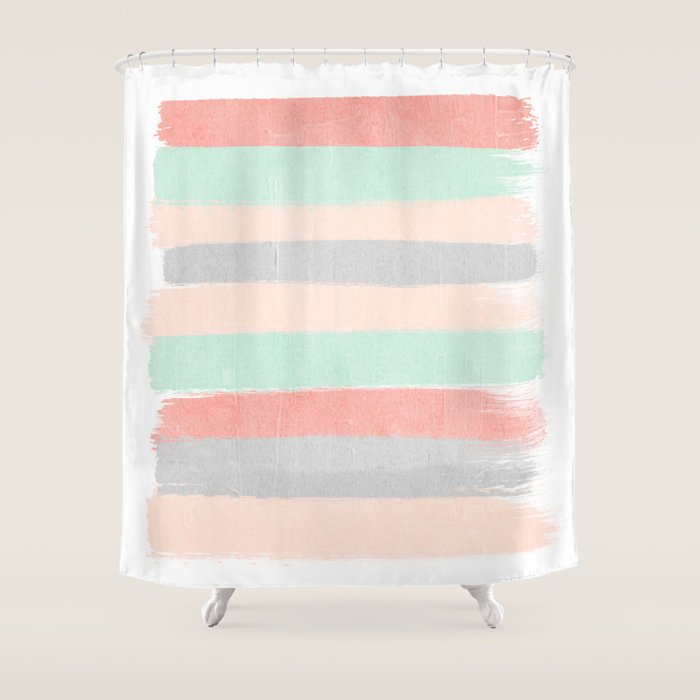 Stripes Hand Painted Abstract Minimal Nursery Decor Gender Neutral