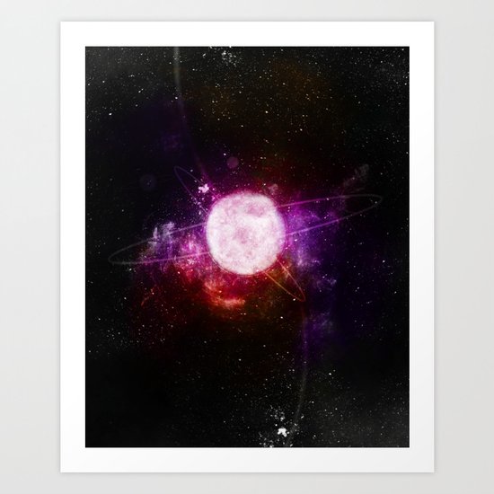 Moon Child 2 Art Print