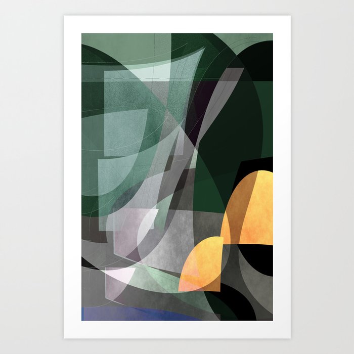 Abstract 2020 013 Art Print