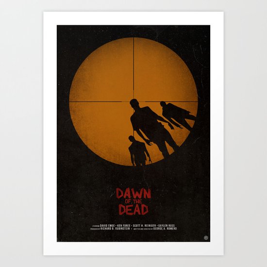 Dawn of the Dead Art Print
