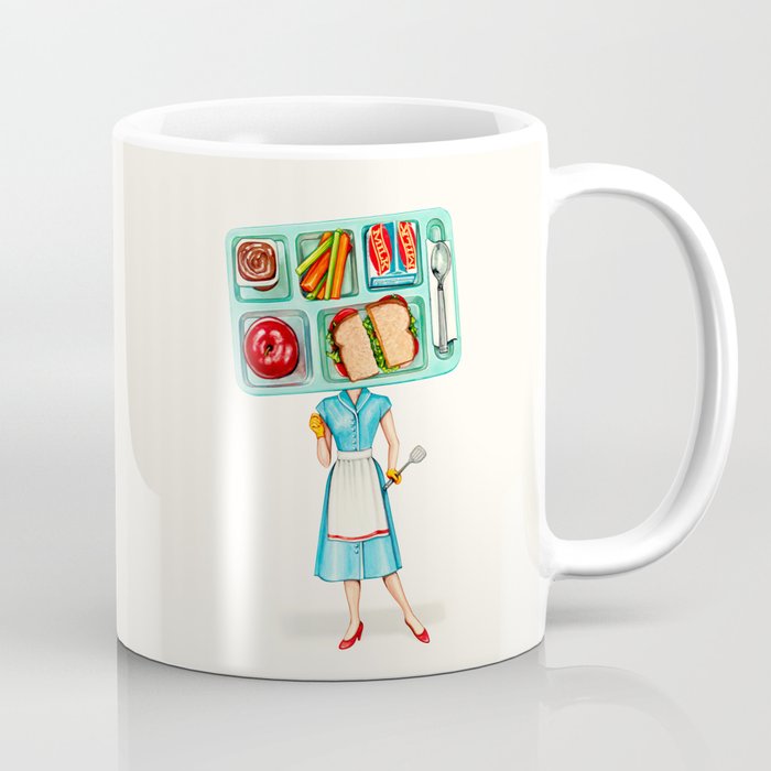 Lunch Lady Pin-Up Coffee Mug