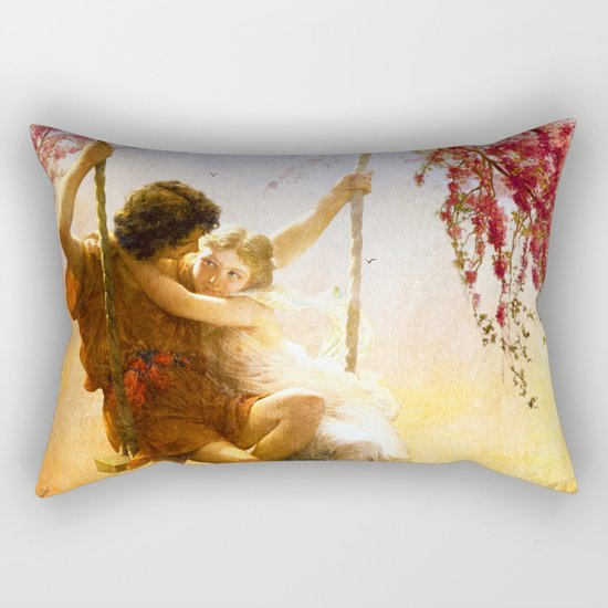 The Spring of Our Love Rectangular Pillow