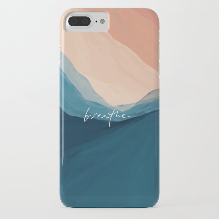 breathe. iphone case