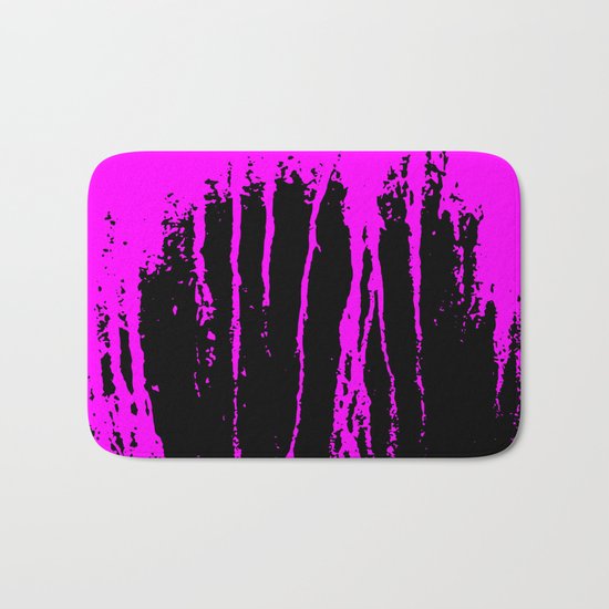Scratched Paint Bath Mat