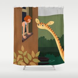 Come Outside Shower Curtain