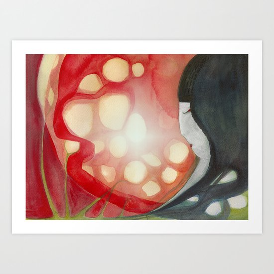 demure Art Print