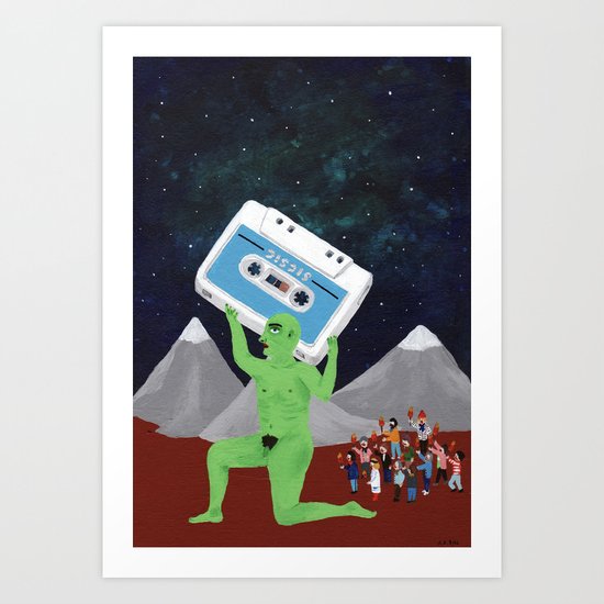 Green Giant Art Print