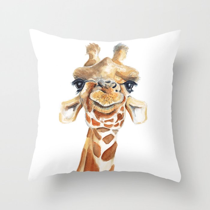 giraffe pillow