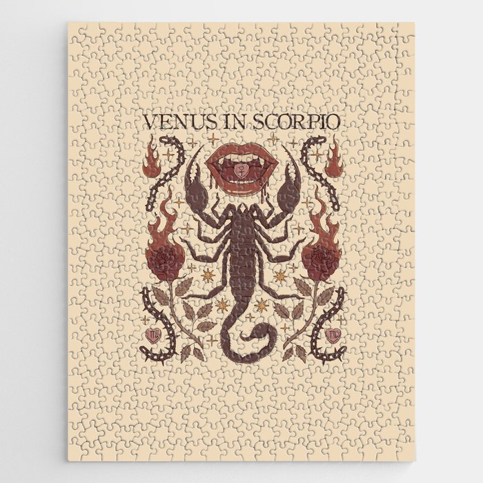 Venus in Scorpio Jigsaw Puzzle