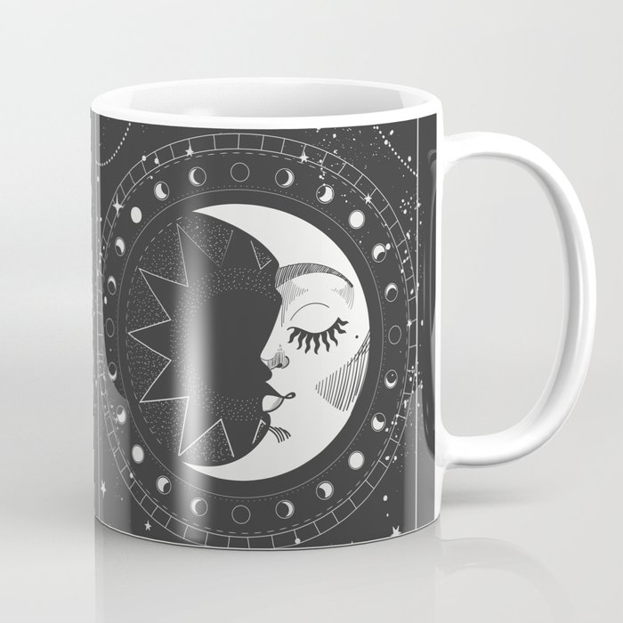 Tarot Sun And Moon  Coffee Mug