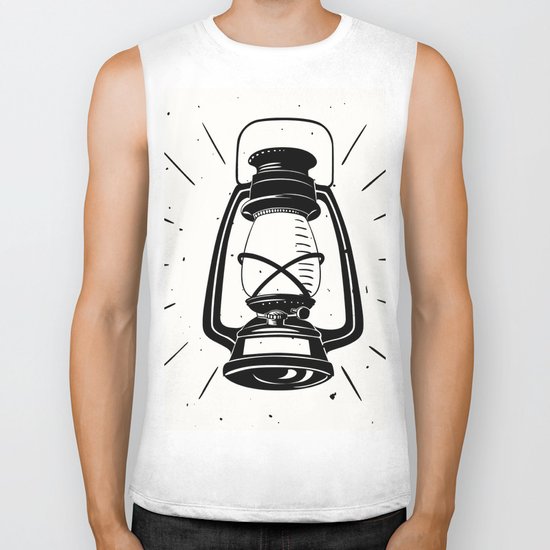 May the bridges I burn light my way Biker Tank