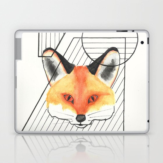 Fox Geo Laptop & iPad Skin