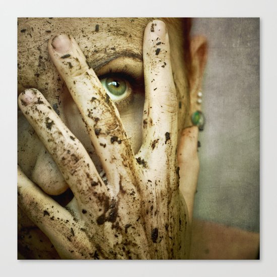 you could feel the sky Canvas Print