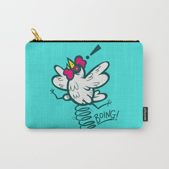 Spring Chicken Carry-All Pouch