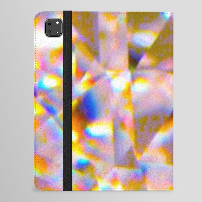 Rainbow Crystal iPad Folio Case