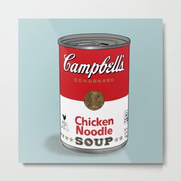 Chicken Soup Metal Print